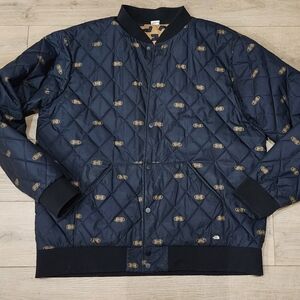 The North  FACE Men's Black Quilted Jacket